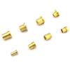 10PCS Brass Bushing Shaft Flange Bush Shaft Sleeve Bearing for 2mm 3mm 4mm 5mm Shaft for RC Boat Marine DIY Spare Parts(A) view 4