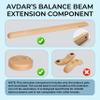 AVDAR Beechwood Balance Board Extension Assembly- Enhance Balance, Strengthen Ankles & Feet, Alleviate Plantar Fasciitis | Safe Indoor/Outdoor Montessori Activity for Home Use view 2