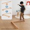 AVDAR Beechwood Balance Board Extension Assembly- Enhance Balance, Strengthen Ankles & Feet, Alleviate Plantar Fasciitis | Safe Indoor/Outdoor Montessori Activity for Home Use view 3