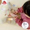 Fehn Fairy Rod Grapple Grasping Grasp for Rocking Squeaking Touch Play - A Faithful Companion in the Shape of a Fairy Soft and Fluffy Fabric - Motor Skills Toy for Babies and Toddlers view 3