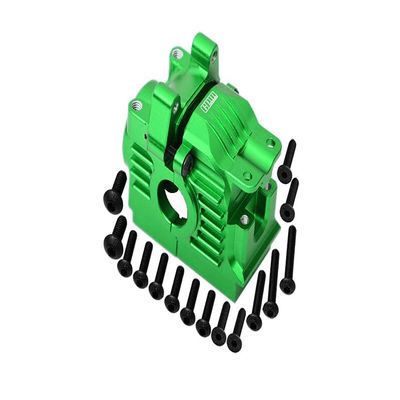 Aluminum 7075 Alloy Rear Differential Housing for Traxxas 1:10 Rustler 4X4 VXL/Slash 4X4 VXL/Hoss 4X4 VXL/Ford Fiesta Rally/Ford F-150 Raptor/Stampede 4X4 VXL / 1:7 AWD XO-01 - Green