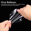 TOYANDONA 100pcs Bobo Balloons, 8 inch Transparent Bubble Balloons Clear Bobo Balloons for Christmas Wedding Birthday Party Decorations view 3