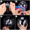 TOYANDONA 100pcs Bobo Balloons, 8 inch Transparent Bubble Balloons Clear Bobo Balloons for Christmas Wedding Birthday Party Decorations view 4
