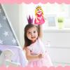 Role Play Hand Puppets Hand Plush Chef Doctor Fireman Pirate Detective Athlete Nurse Worker Hand Puppet Toys Puppets for Kids Storytelling Imaginative Pretend Play Teaching Preschool(Princess) view 4