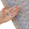 150 pcs, Dollhouse Flooring, 1:12 Scale Doll House Tiles, Miniature Checkerboard Floor, REDUCIO! (Spanish Tiles) view 1