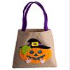 Borsina Halloween in Jute Con Zucca H.cm.40 x 21 Approx. Con Cartellino/Etichetta view 1