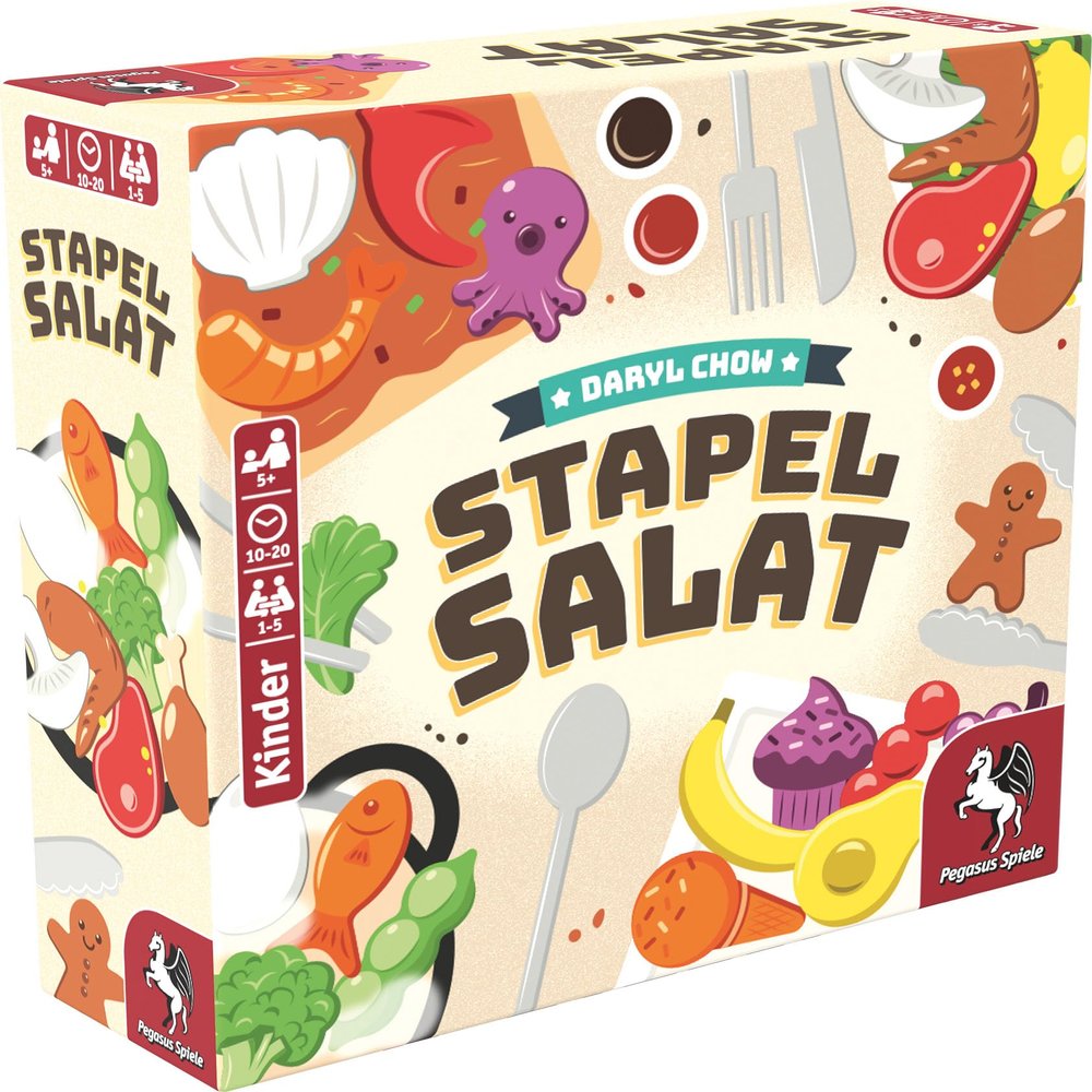 Pegasus Spiele 66120G Stacking Salad