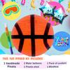 Basket Ball Pinatas for Sports Theme Parties, Perfect Birthday Decorations, Centerpiece, Pinatas for Boys and Party Props includes with Buster Stick, Blindfold, Confetti, and 2 Balloons view 2