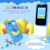 KAKTIN Kids Phone for Boy, Toddler Toy Phone Birthday Gifts Toys for 3 4 5 6 7 8 Years Old Kids Camera view 2