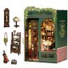 CUTEBEE Book Nook Kit - DIY Miniature House Dollhouse Kit for Adults, Booknook Tiny House Bookshelf Decor 3D Wooden Puzzle, Gifts for Family and Friends (Owl Bookstore) view 1