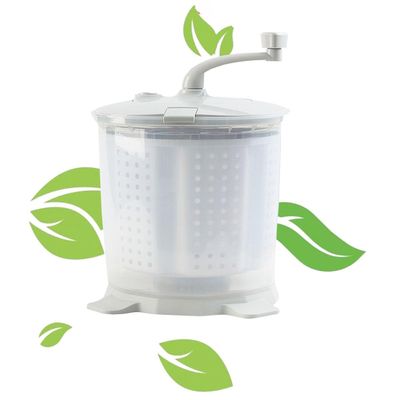 Manual Washing Machine 40x33cm/16x13in Mini Portable Washing Machine With Drain Basket Deep Cleaning Small Washer For Laundry, Dorms, College, RV, Camping