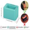 DS. DISTINCTIVE STYLE Seat Belt Holder Easy Access Seatbelt Accessories for Kids 2 Pieces (Aqua Blue) view 2