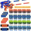 2 Pack Blaster Guns Boys Toys 60 Soft Foam Darts Bullets& 2 Wrist Bands-with 20 Kids Party Supplies for nerf view 1