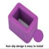 DS. DISTINCTIVE STYLE Seat Belt Holder Easy Access Seatbelt Accessories for Kids 2 Pieces (Purple) view 4