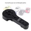 HERCHR Metal 25T Servo Horn Aluminum 25 Teeth Extension Steering Arm Server 35MM M3 Thread Compatible with FutabaAce, forTowerPro MGAirplanes RC Plane Helicopter Car (Black) view 2