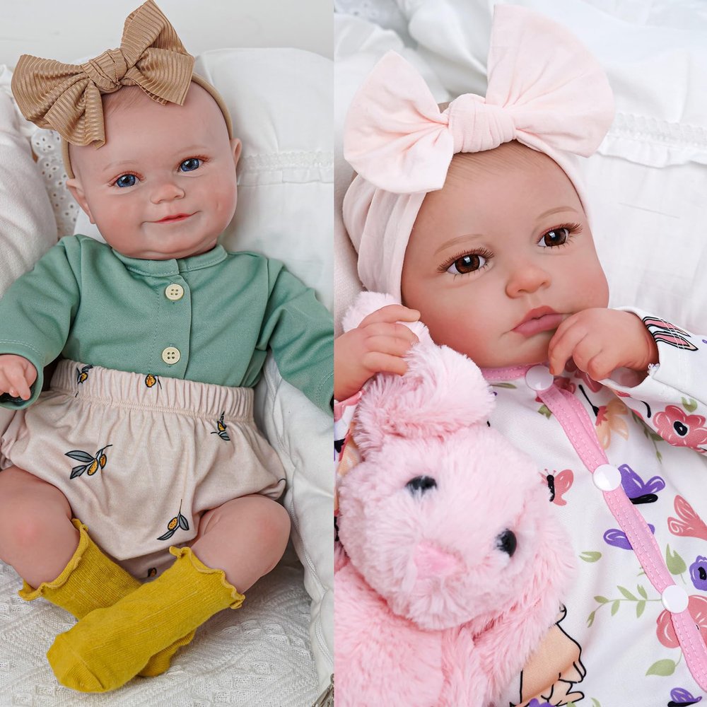 2pcs Reborn Baby Dolls