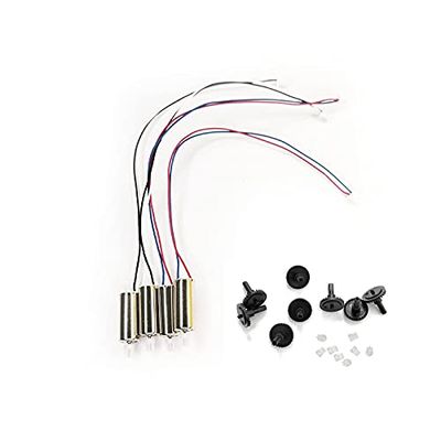 FTYUERT Drone toy accessories for GD93 MINI DRON S171 XT6 LS-Quadcopter RC Drone Cw Ccw Motor Engines Gears Spare Parts Kit(Light Grey)