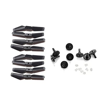 FTYUERT Drone toy accessories for GD93 MINI DRON S171 XT6 LS-Quadcopter RC Drone Cw Ccw Motor Engines Gears Spare Parts Kit(Blue)
