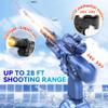 2 Pack Electric Water Guns with Light Up,Full Automatic Electric Squirt Gun 28-32 FT Range Water Pistol Blaster Soaker,Summer Outdoor Pool,Water Toy for Adult&Kid view 2