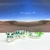 3D Printed Cherry Blossom Dragon with Dragon Egg, 12" Articulated White and Yellow Green Cherry Blossom Dragon, Home Decor Executive Desk Toys,Fidget Toys for Autism/ADHD D055-WE view 4
