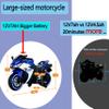 Ride on Motorcycle,TAMCO 12V Kids Electric Motorcycle,Battery Operated Kids Vehicles with Hand Racing/Foot Brake/Light Wheel/Kids Ride on Toys Children Electric Bike (Blue) view 3