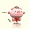 Acrobatics Tumbler Balance Pig - Walking Tumbler Piglet Unicycle Toy Tightrope Gyroscope ToyFingertip Gyroscope Spinner Car Toyfor Child/Gift Giving/Festival (Green) view 4