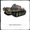 DAOYU Remote Control Tank,1/16 2.4G RC German Panther G Tank,Military Vehicles with Rotating Turret and Lights Sounds Smoke Effects for Adult Teens (Upgraded Version/Camouflage Green), 649X1407MLLX1 view 3