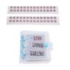 Beuiouer 2100 Savings Challenge Binder Money Saving Challenge Mini Budget Binder PVC 1 PCS view 1
