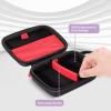 ProCase Hard Playing Card Game Carrying Case, Travel Storage Box Holds 300+ Trading Cards, Bag Holder for Classic Board Game UNO, Five CrownsSKYJO, PlayMonster and More (Case Only) -Black view 3