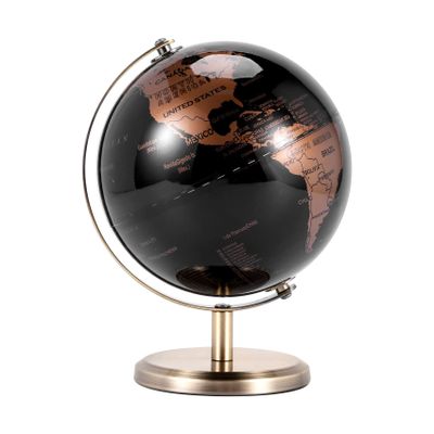 Beuiouer World Globe Constellation Map Globe for Home Table Desk Ornaments Home Decoration Accessories(Gold)