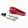 Drone toy accessories for EMax ES08MA II 12g Analog Metal Gear Servo with Mount &A; 15T Arm for RC Car Model Axial for SCX24 Gladiator Upgrade Parts(Arm Red) view 1