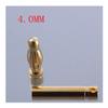 FTYUERT Drone toy accessories 100pair Banana Plug 2mm 3mm 3.5mm 4mm Bullet Female Male Connectors 5mm 5.5mm 6mm 6.5mm 8mm Gold Plated Copper RC Parts Head(4.0mm) view 1