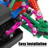 hopsupRC RC Aluminum Metal Turnbuckle Camber Links Toe Links with Rod Ends Steering Linkage Set Upgrade Parts for 1/18 LaTrax Teton,Desert Prerunner.Pink(Replace 7636) view 3