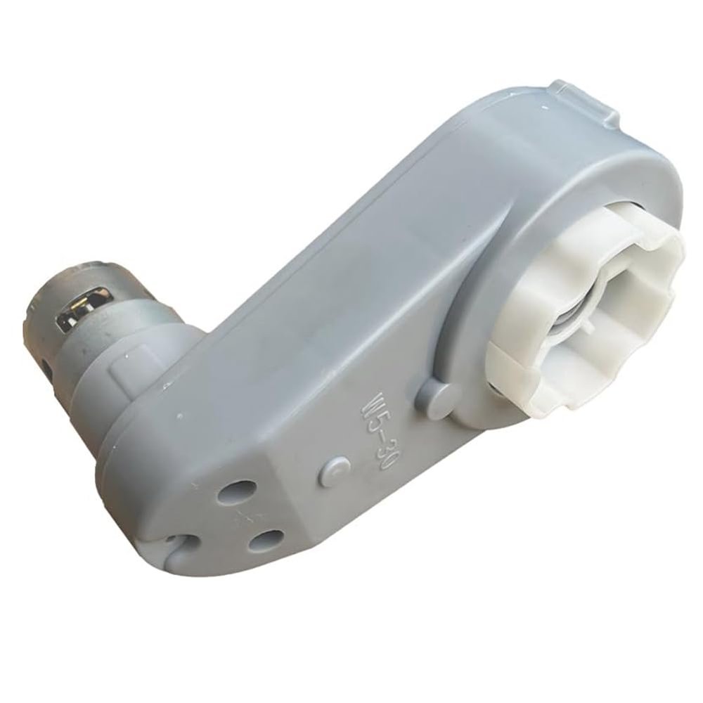 Beuiouer 24V RS775 High-Speed Motor Gearbox for Motor Upgrade,High Torque 24 Volt Motor with GearBox, light grey