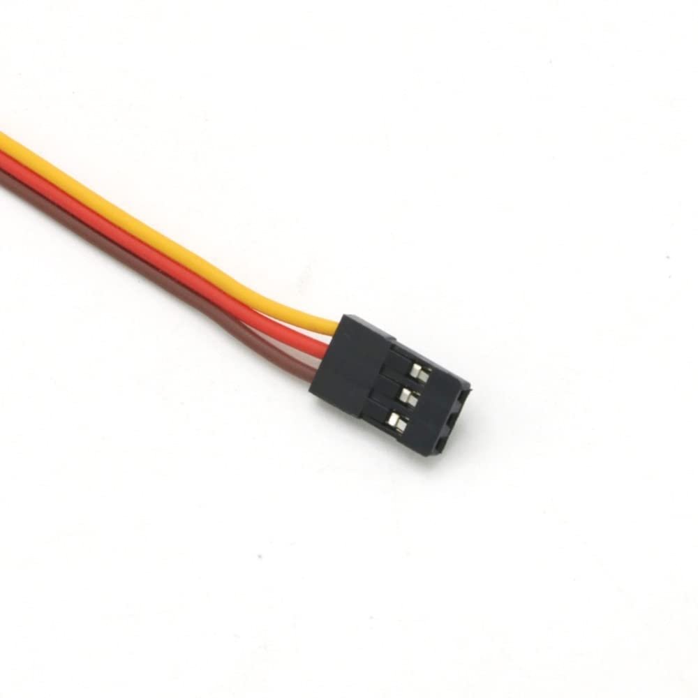 Drone toy accessories for RC Futaba for JR Male to Female cable 10Pcs 100/150 / 200/300 / 500 / 1000mm Anti-loose 60 core Servo Extension Lead Wire Cable for RC Futaba for JR Male to Female(100MM)