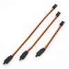 Drone toy accessories for RC Futaba for JR Male to Female cable 10Pcs 100/150 / 200/300 / 500 / 1000mm Anti-loose 60 core Servo Extension Lead Wire Cable for RC Futaba for JR Male to Female(100MM) view 2