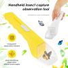 2Pcs Bug Catcher for Kids Quick Release Insect Catching Tool Humane Insect Observer with Clear Window 27cm Contactless Bug Catching Container for Kids Adults Nature Exploration view 2