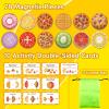 Aizweb Magnetic Fraction Tiles & Circles Set,Bars,Magnetic Fraction Educational Puzzle,Montessori Math Manipulatives,Fraction Learning Games for Elementary Classroom Homeschool Supplies view 4