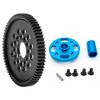 ZLiT 63T 64T 66T 71T High Speed Spur Pinion Gear Set for Tamiya TT02 TT-02 1/10 RC Car (71T) view 1