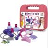 Chicos 20 Piece Play-and-Go Beauty Set - Includes Hair Brush, Mirror, Combs, Necklace, 'Blow Dryer', Perfume Bottles, and More view 1