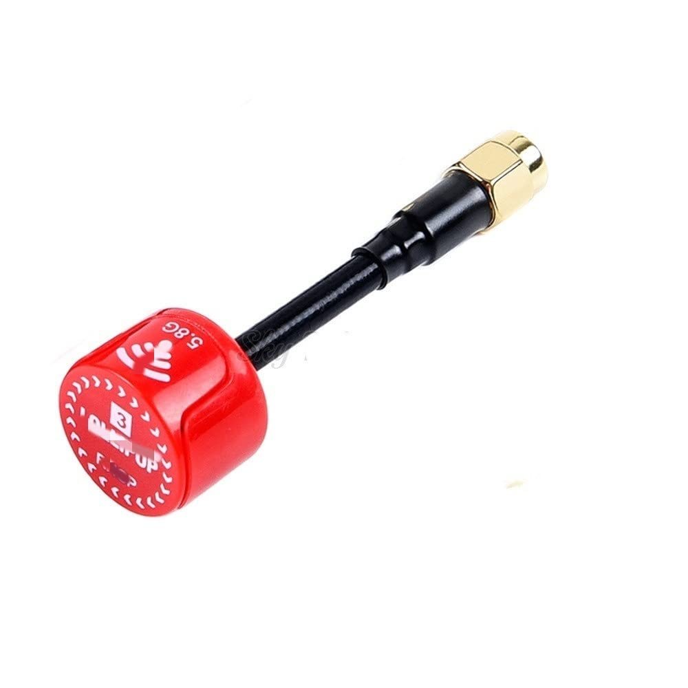 FTYUERT Drone toy accessories for Lollipop 3 V3 / BlackSheep/Stubby 5.8GHz FPV Antenna SMA/for RP-SMA/for MMCX/for UFL Plug for RHCP for RC Transmitter FPV Racing Drone(Lollipop3 RP-SMA Red)