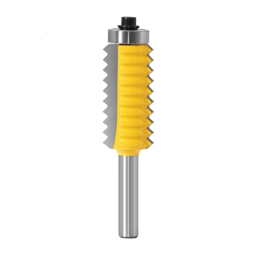 Drone toy accessories 8mm Shank Milling Cutter Raised Panel "V" Joint Router Bits Finger Joint Glue Mill Tools for Wood Tenon Cone Woodwork Cutters(Noly 8x16x40mm)