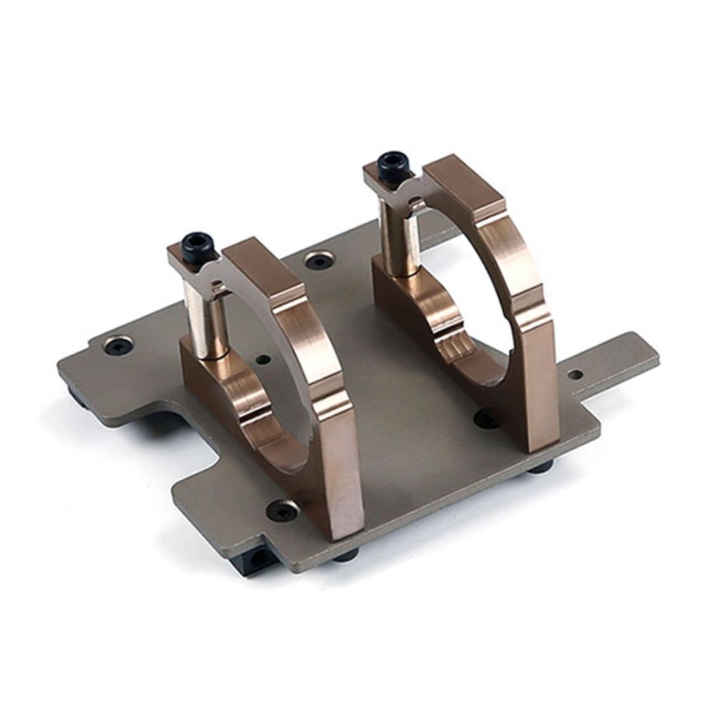 FLMLF Alloy Motor Fixing Mount Base Kit for 1/8 HPI Racing Savage ROFUN ROVAN TORLAND Monster BRUSHLESS Truck Rc Car Parts
