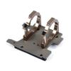 FLMLF Alloy Motor Fixing Mount Base Kit for 1/8 HPI Racing Savage ROFUN ROVAN TORLAND Monster BRUSHLESS Truck Rc Car Parts view 2