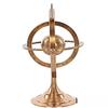 ANTIQUE AURA Armillary Dial Sphere 8.5" Solid Brass World Globe Desk Table Top Nautical Decor. view 4