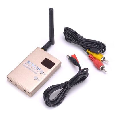 FTYUERT Drone toy accessories for gopro fpv monitor FPV 5.8GHz 48CH RC832 RC832S Receiver Wireless RC Receiver with A/V and Power Cables for gopro fpv monitor