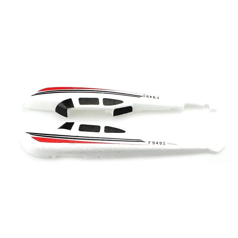 Drone toy accessories for Wltoys F949S F949 RC Airplane Accessories Receiver Board Motor Fuselage Wing Propeller Charger Landing Gear for F949S F949 Parts(Fuselage)