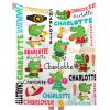 Personalized Cute Crocodile Blanket Gifts Super Soft Lightweight Custom Flannel Blanket Baby Blankets Throw for Infants Toddlers Boys Girls, Suitable for Couch Sofa Bed All Seasons 50"x60" for Teen view 1