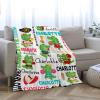Personalized Cute Crocodile Blanket Gifts Super Soft Lightweight Custom Flannel Blanket Baby Blankets Throw for Infants Toddlers Boys Girls, Suitable for Couch Sofa Bed All Seasons 50"x60" for Teen view 3