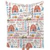 Personalized Farm Blanket Gifts Super Soft Lightweight Custom Flannel Blanket Baby Blankets Throw for Infants Toddlers Boys Girls, Suitable for Couch Sofa Bed All Seasons 30"x40" for Baby view 1
